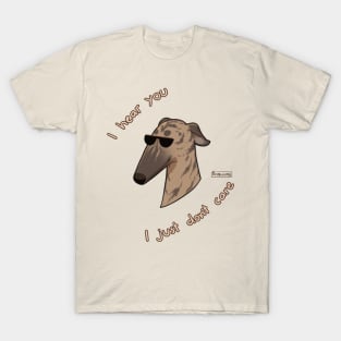 Dog don't care T-Shirt